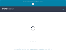 Tablet Screenshot of doylemed.com